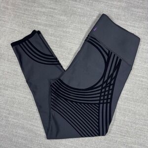 Fanka Body Sculpt High Waisted Leggings Black Size Medium 7/8 Length